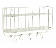 Hängeregal Metall - weiß Hängeregal Metall - weiß