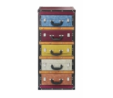 Kofferregal 5 Fächer Bunt Kofferregal 5 Fächer Bunt
