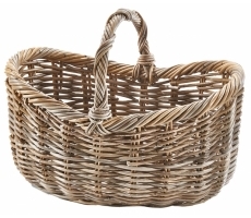 Rattankorb EMMA kubu grey Rattankorb EMMA kubu grey