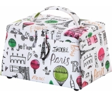 Nähkästchen Trapezform Textil Paris Nähkästchen Trapezform Textil Paris
