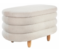 Sitzbank THEMBA aus Bouclestoff