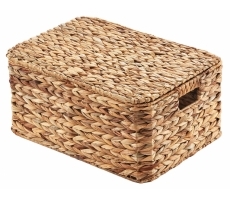 Aufbewahrungsbox aus Wasserhyazinthe S