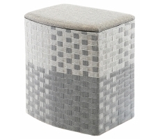 Waschebehälter weiß/grau Waschebehälter weiß/grau