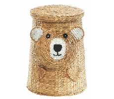 Dekokorb BEAR aus Wasserhyazinthe Dekokorb BEAR aus Wasserhyazinthe