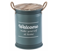 Wäschebehälter WELCOME GREY Gr. M Wäschebehälter WELCOME GREY Gr. M