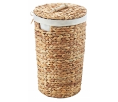 Wäschekorb SINA aus Wasserhyazinthe