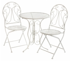 Tischgruppe Metall weiß Tischgruppe Metall weiß