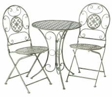 Tischgruppe antique green