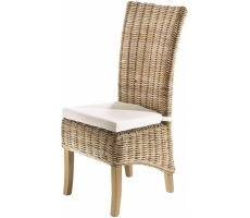 Newport Stuhl Rattan kubu gray