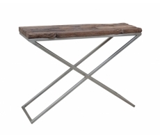 Beistelltisch EDEL Holz Metall