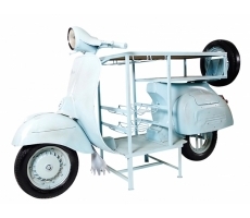 Weinregal Bar SCOOTER blau Weinregal Bar SCOOTER blau