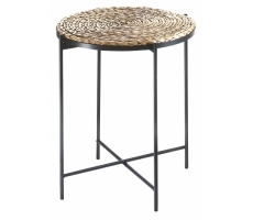 Beistelltisch COFFEE Seegras Metall