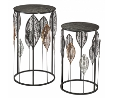 Beistelltisch aus Metall PIANTA S/2