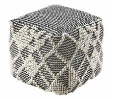 Sitzpouf RAJA eckig aus Baumwolle Sitzpouf RAJA eckig aus Baumwolle