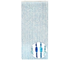 Türvorhang OCEAN Kunststoff blau 100x230