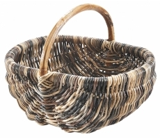 Rattankorb multicolor dark brown Rattankorb multicolor dark brown