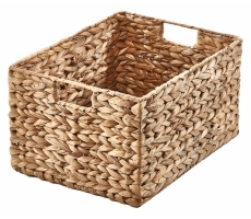 Regalkorb aus Wasserhyazinthe Gr L