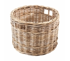 Rattankorb rund Kubu grau Gr. L