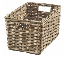 Rattankorb eckig kubu Gr. S Rattankorb eckig kubu Gr. S