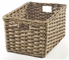 Rattankorb eckig kubu Gr. L Rattankorb eckig kubu Gr. L