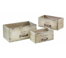 Schublade zum Bepflanzen aus Holz S/3 Schublade zum Bepflanzen aus Holz S/3