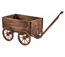 Holzwagen JAKOB in braun Holzwagen JAKOB in braun