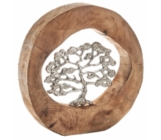 Dekofigur VITALITY aus Holz u. Metall Dekofigur VITALITY aus Holz u. Metall