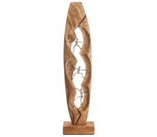 Dekofigur VITARA aus Holz Metall