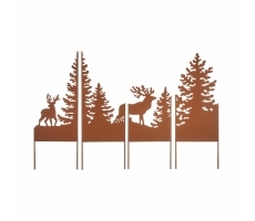 Gartenstecker FOREST Rostoptik Gartenstecker FOREST Rostoptik