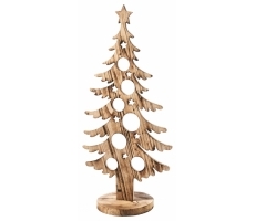 Deko-Tannenbaum FIR zum Aufstellen Braun