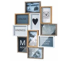 Bilderrahmen Collage HEART 10 Bilder Bilderrahmen Collage HEART 10 Bilder