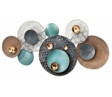 Wandbild Retro aus Metall