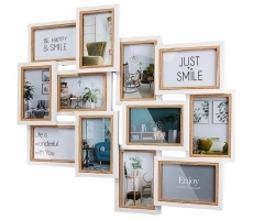 Bilderrahmen Collage BIG 12 Bilder brown Bilderrahmen Collage BIG 12 Bilder brown