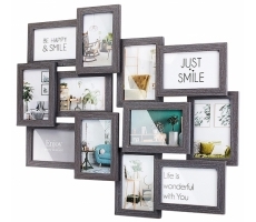 Bilderrahmen Collage BIG 12 Bilder grey Bilderrahmen Collage BIG 12 Bilder grey