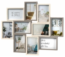 Bilderrahmen Collage GRAY 10 Bilder Bilderrahmen Collage GRAY 10 Bilder
