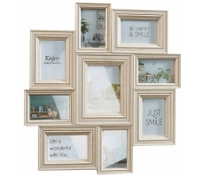 Bilderrahmen Collage BEIGE 9 Bilder Bilderrahmen Collage BEIGE 9 Bilder