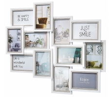 Bilderrahmen Collage BIG 12 Bilder white Bilderrahmen Collage BIG 12 Bilder white