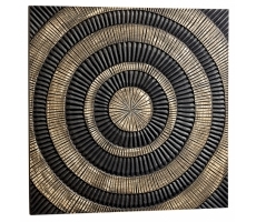 Wandbild DELHI aus Holz Wandbild DELHI aus Holz