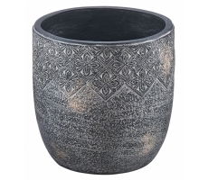 Pflanztopf rund STONE Größe M Fiberglas