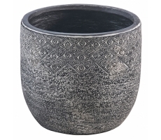 Pflanztopf rund STONE Größe L Fiberglas