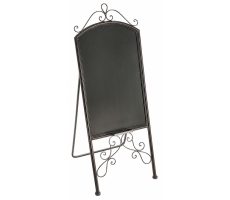 Bistrotafel aus Metall braun Bistrotafel aus Metall braun