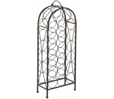 Weinregal BOW Metall antikbraun Weinregal BOW Metall antikbraun