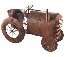 Pflanzgefäß Traktor Metall Pflanzgefäß Traktor Metall