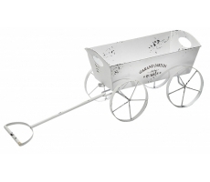 Pflanzgefäß Leiterwagen Metall Pflanzgefäß Leiterwagen Metall