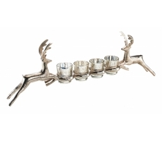 Kerzenhalter RENTIERE f. 4 Teelichter Kerzenhalter RENTIERE f. 4 Teelichter