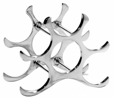 Weinregal CIRCLE Met. f. 6 Flaschen Weinregal CIRCLE Met. f. 6 Flaschen