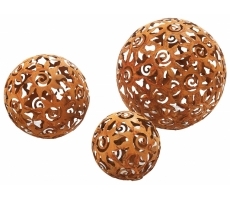 Gartenkugel KUMA Rostoptik S/3