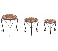 Pflanzenständer TOSCANA Mosaik S/3 Pflanzenständer TOSCANA Mosaik S/3