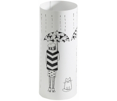 Schirmständer COMIC Metall weiß Schirmständer COMIC Metall weiß