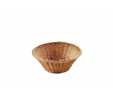 Displaykorb rund gekochte Weide Displaykorb rund gekochte Weide